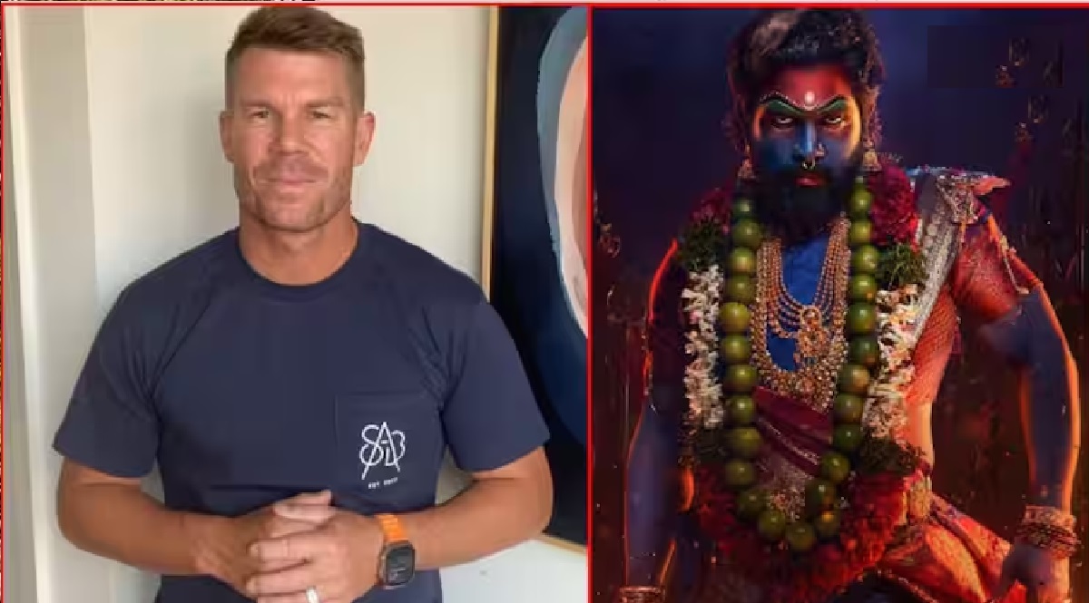 David Warner in Pushpa 2