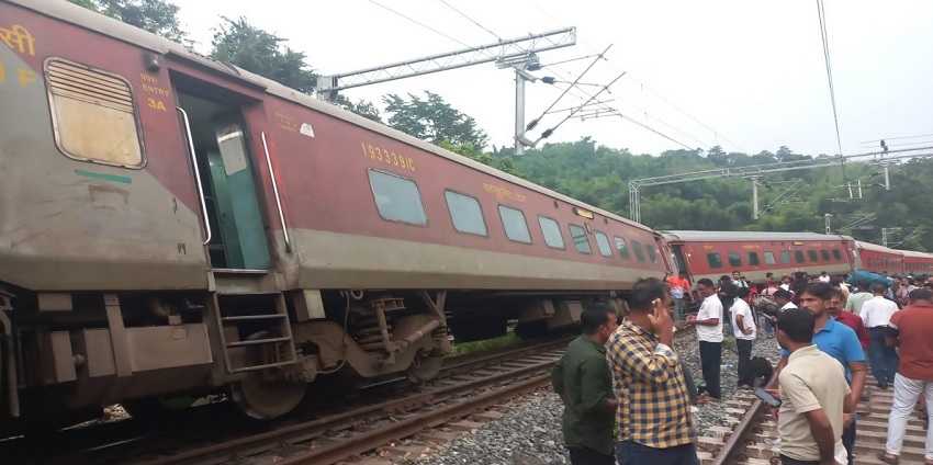 Agartala Train Derailed